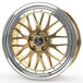 ULTRA Wheels UA3 LM Gold Lip Polished